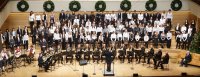 Projektchor des BORG Krems auf der großen Bühne in Grafenegg beim NÖ Adventsingen